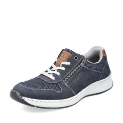 Rieker Low Shoes & Slippers-Men'S Lace-Up Shoes Ocean Blue