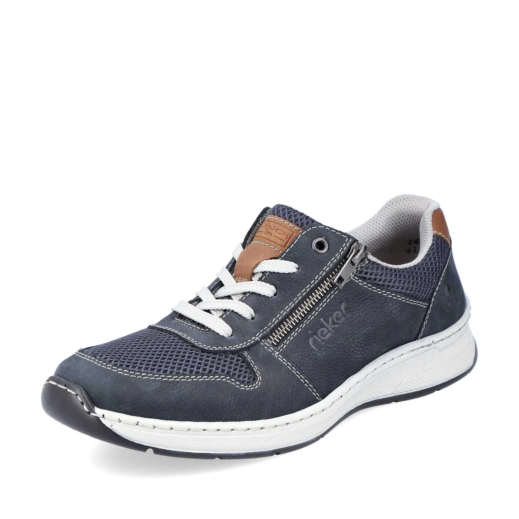 Rieker Low Shoes & Slippers-Men'S Lace-Up Shoes Ocean Blue