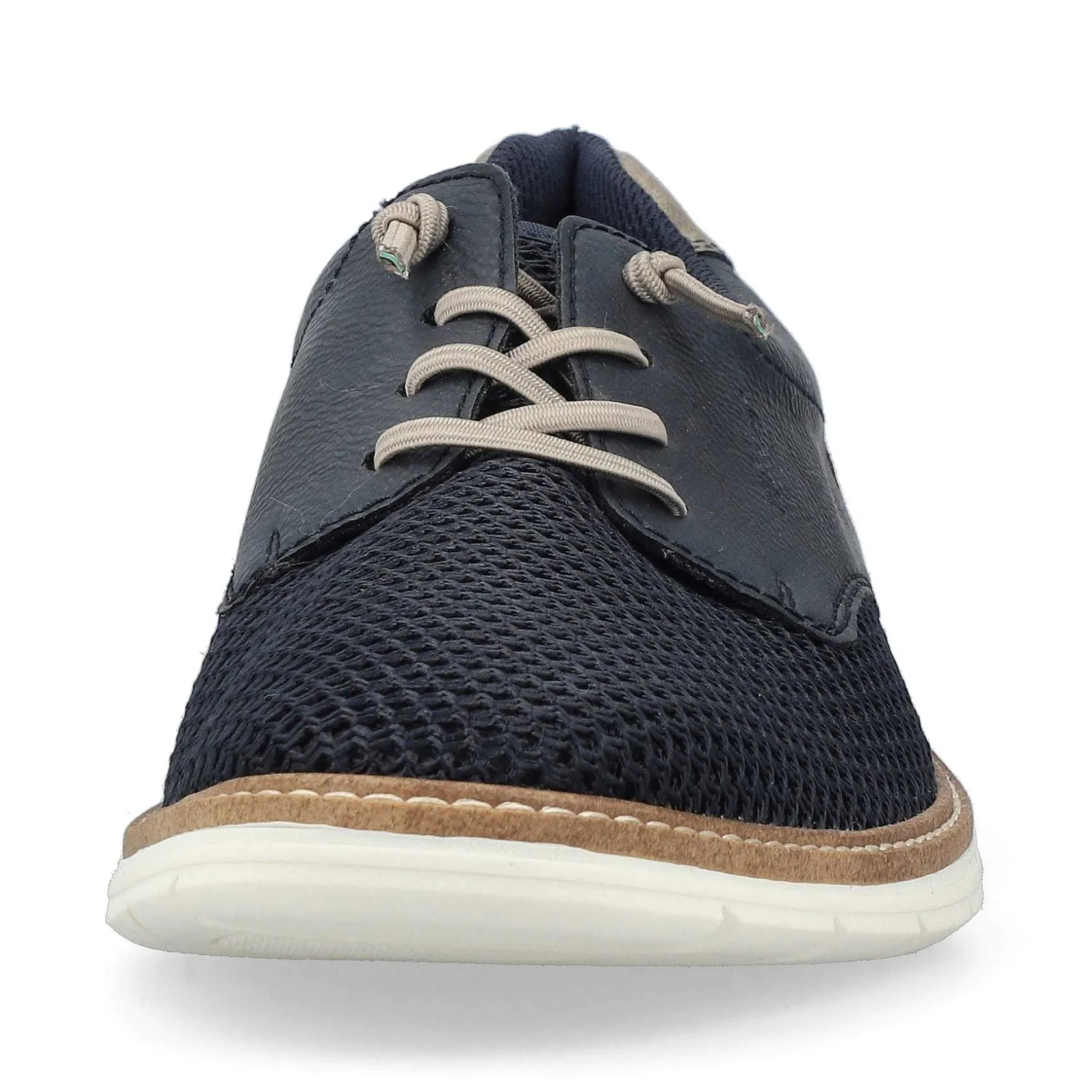 Rieker Low Shoes & Slippers-Men'S Lace-Up Shoes, Slate Blue