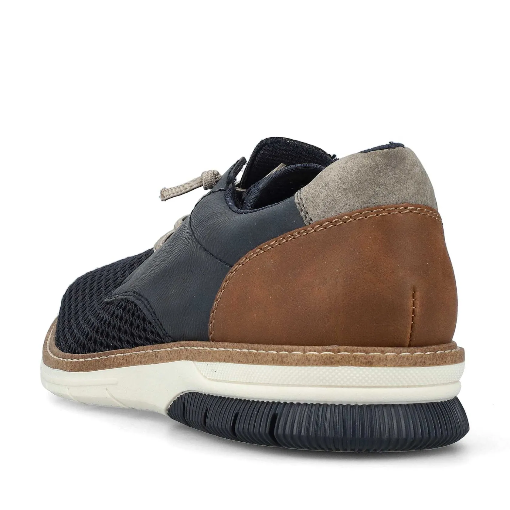 Rieker Low Shoes & Slippers-Men'S Lace-Up Shoes, Slate Blue