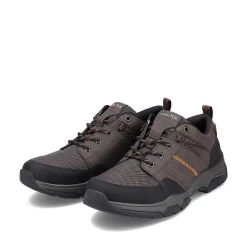 Rieker Low Shoes & Slippers-Men'S Lace-Up Shoes, Nut Brown