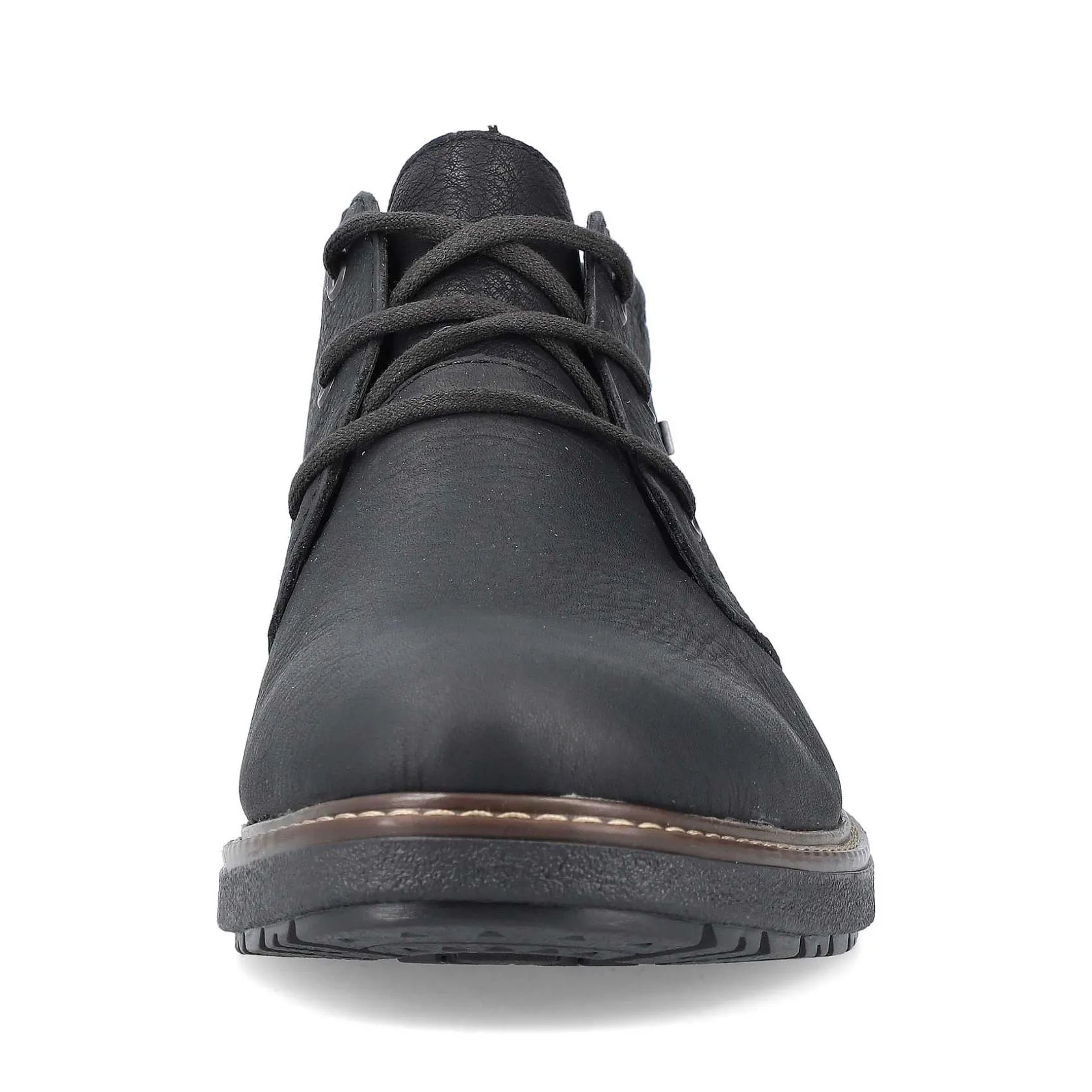 Rieker Low Shoes & Slippers-Men'S Lace-Up Shoes Asphalt Black