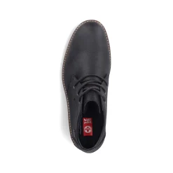 Rieker Low Shoes & Slippers-Men'S Lace-Up Shoes Asphalt Black