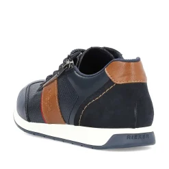 Rieker Business Shoes-Men'S Lace-Up Shoes Ocean Blue