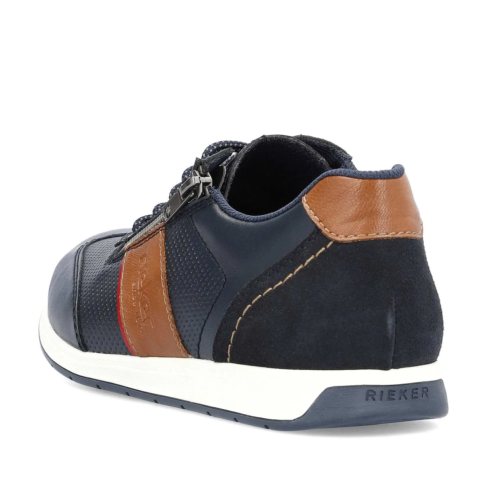 Rieker Business Shoes-Men'S Lace-Up Shoes Ocean Blue