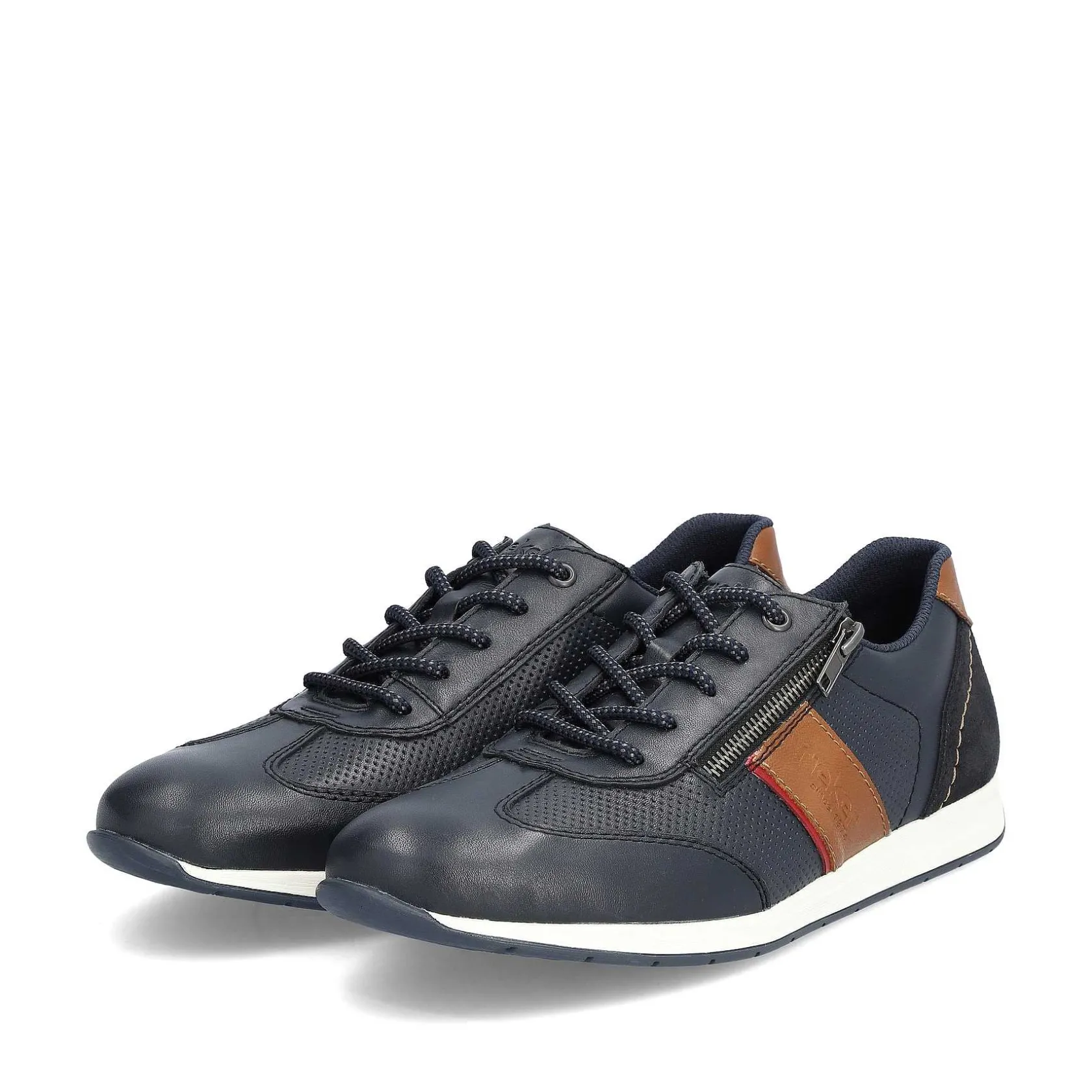 Rieker Business Shoes-Men'S Lace-Up Shoes Ocean Blue