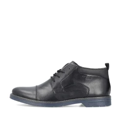 Rieker Low Shoes & Slippers-Men'S Lace-Up Shoes Glossy Black