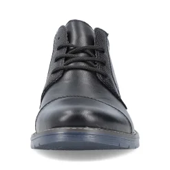 Rieker Low Shoes & Slippers-Men'S Lace-Up Shoes Glossy Black