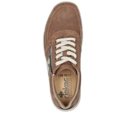 Rieker Low Shoes & Slippers-Men'S Lace-Up Shoes Nougat Brown