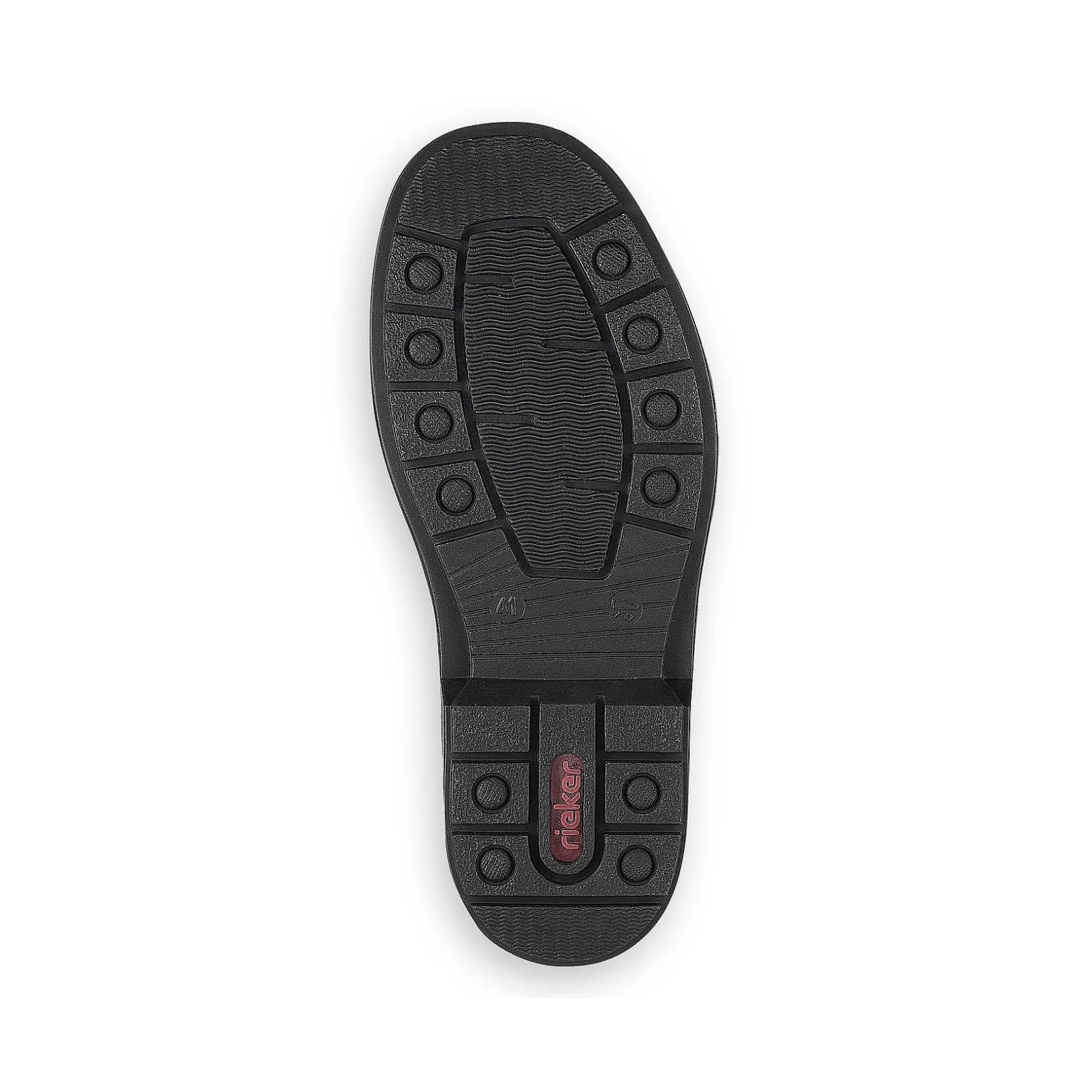 Rieker Low Shoes & Slippers-Men'S Lace-Up Shoes Jet Black