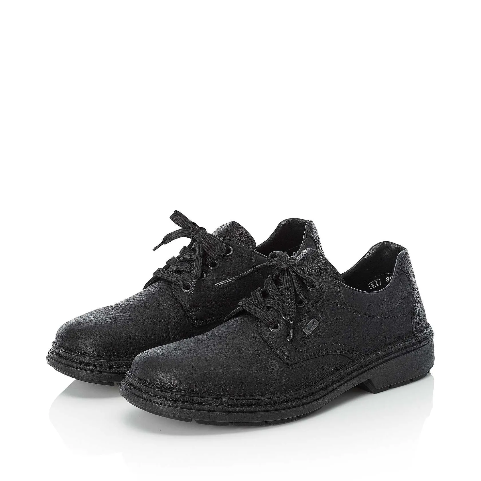 Rieker Low Shoes & Slippers-Men'S Lace-Up Shoes Jet Black