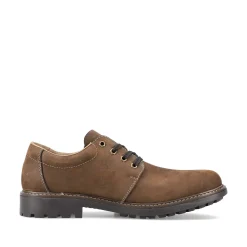 Rieker Low Shoes & Slippers-Men'S Lace-Up Shoes Coffee Brown