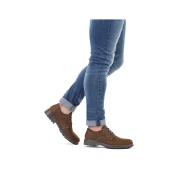 Rieker Low Shoes & Slippers-Men'S Lace-Up Shoes Coffee Brown