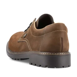 Rieker Low Shoes & Slippers-Men'S Lace-Up Shoes Coffee Brown