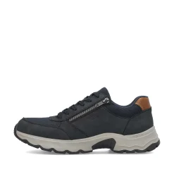 Rieker Low Shoes & Slippers-Men'S Lace-Up Shoes Steel Blue