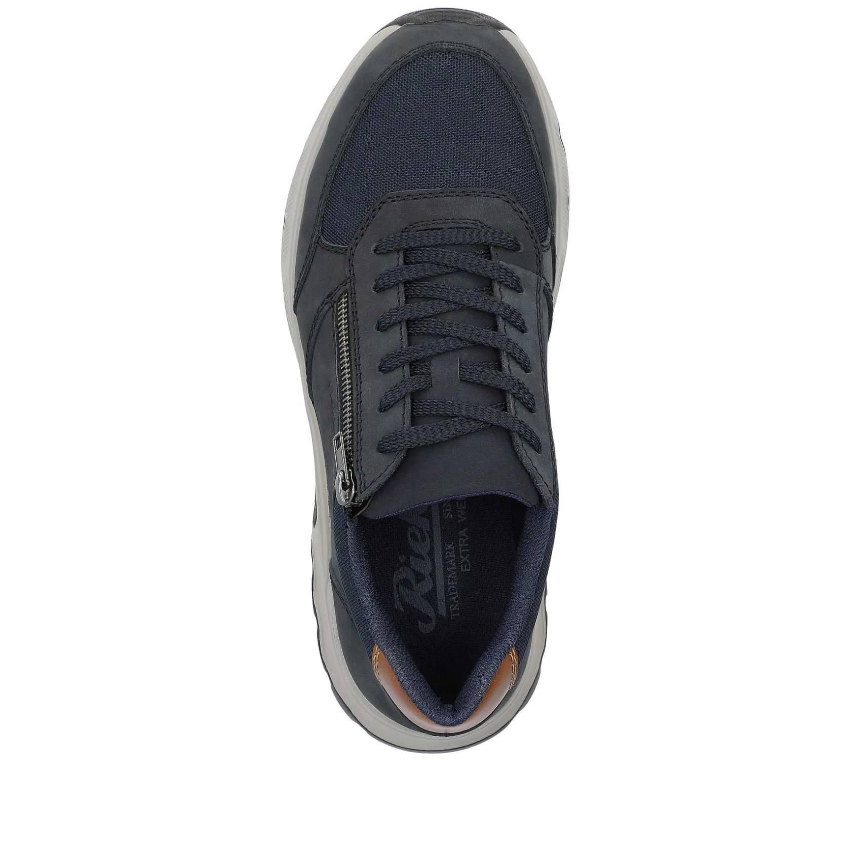 Rieker Low Shoes & Slippers-Men'S Lace-Up Shoes Steel Blue