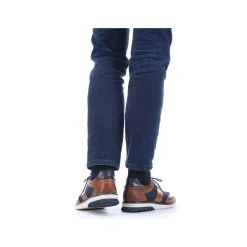 Rieker Low Shoes & Slippers-Men'S Lace-Up Shoes Cinnamon Brown-Ocean Blue