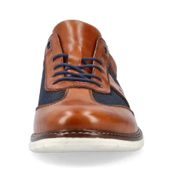 Rieker Low Shoes & Slippers-Men'S Lace-Up Shoes Cinnamon Brown-Ocean Blue