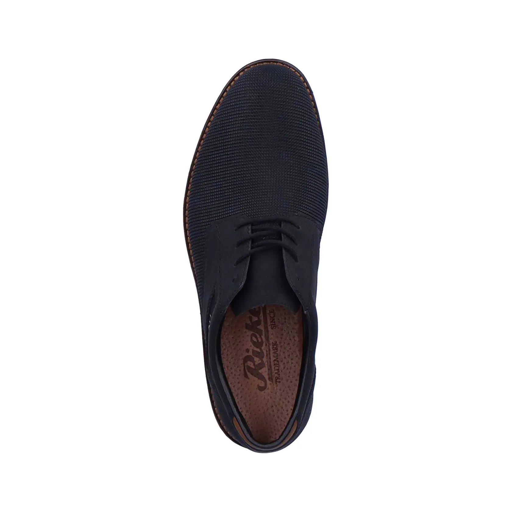 Rieker Low Shoes & Slippers-Men'S Lace-Up Shoes Graphite Black
