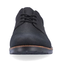 Rieker Low Shoes & Slippers-Men'S Lace-Up Shoes Graphite Black