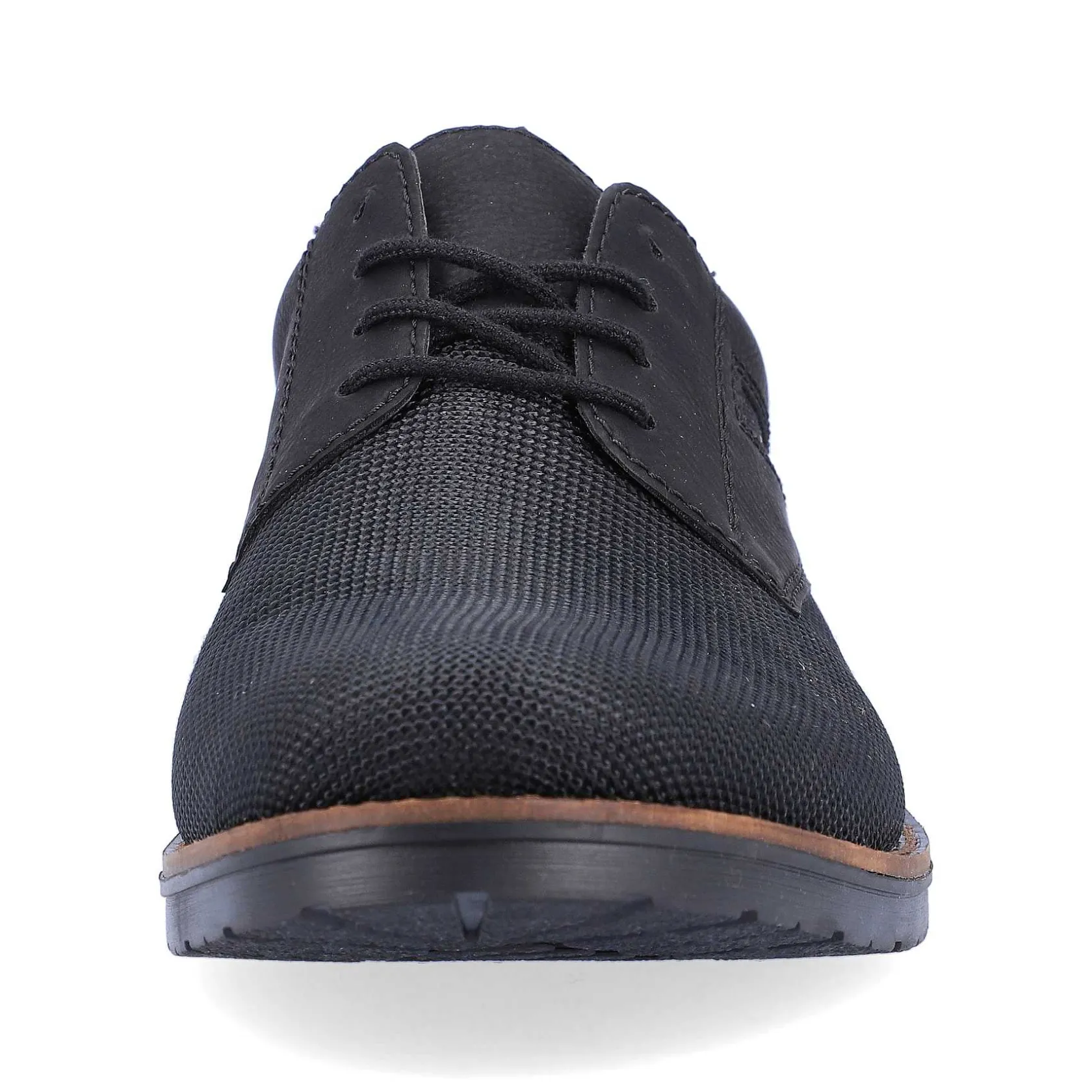 Rieker Low Shoes & Slippers-Men'S Lace-Up Shoes Graphite Black