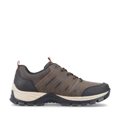 Rieker Low Shoes & Slippers-Men'S Lace-Up Shoes Chestnut Brown