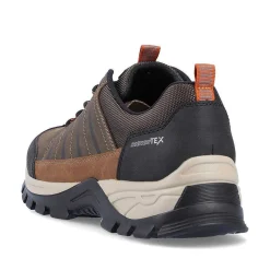 Rieker Low Shoes & Slippers-Men'S Lace-Up Shoes Chestnut Brown
