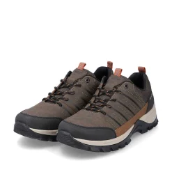 Rieker Low Shoes & Slippers-Men'S Lace-Up Shoes Chestnut Brown