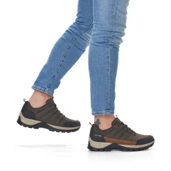 Rieker Low Shoes & Slippers-Men'S Lace-Up Shoes Chestnut Brown
