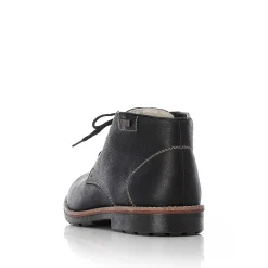 Rieker Low Shoes & Slippers-Men'S Lace-Up Shoes Graphite Black