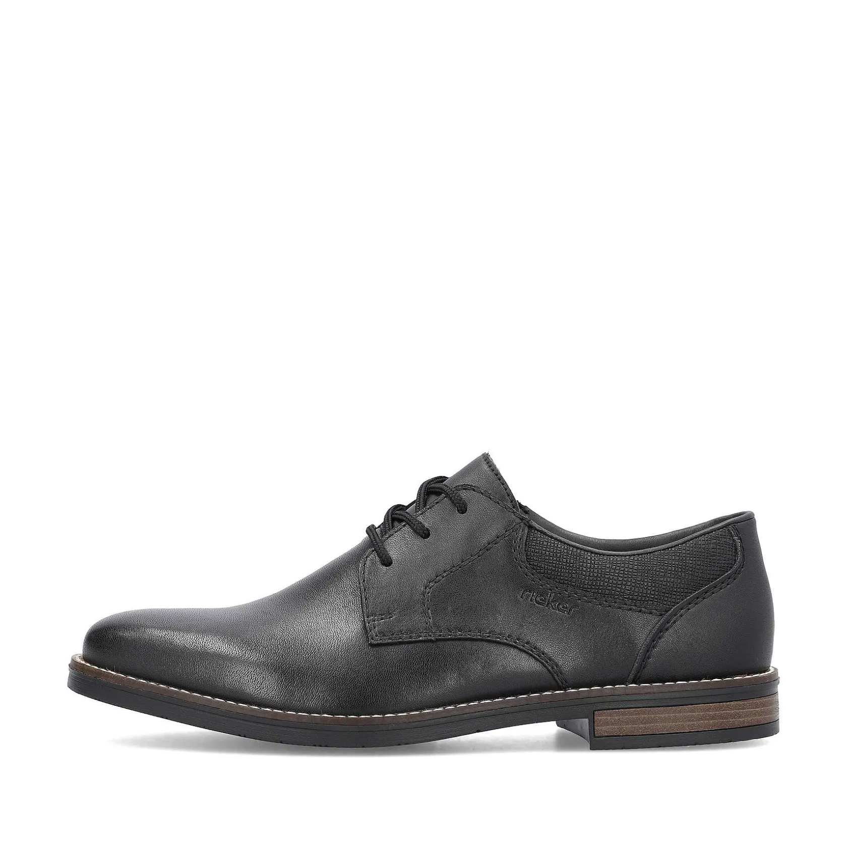 Rieker Business Shoes-Men'S Lace-Up Shoes Night Black