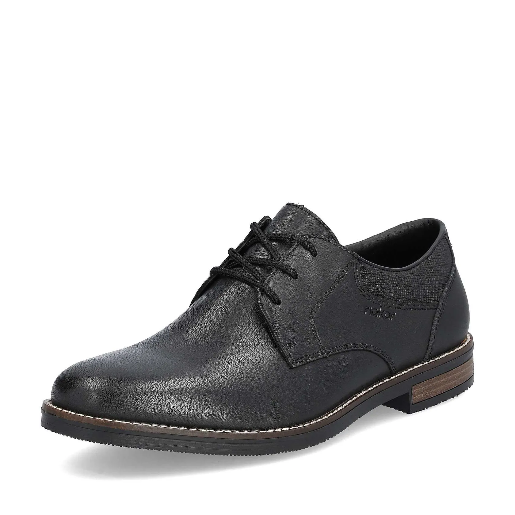 Rieker Business Shoes-Men'S Lace-Up Shoes Night Black