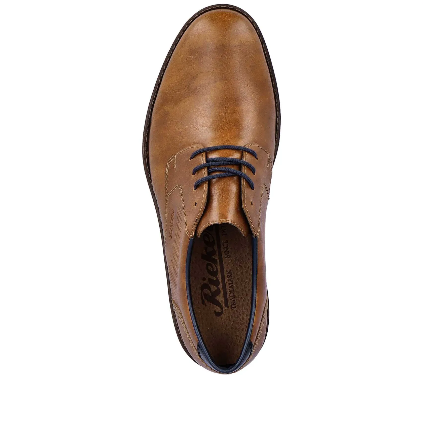 Rieker Low Shoes & Slippers-Men'S Lace-Up Shoes Nougat Brown