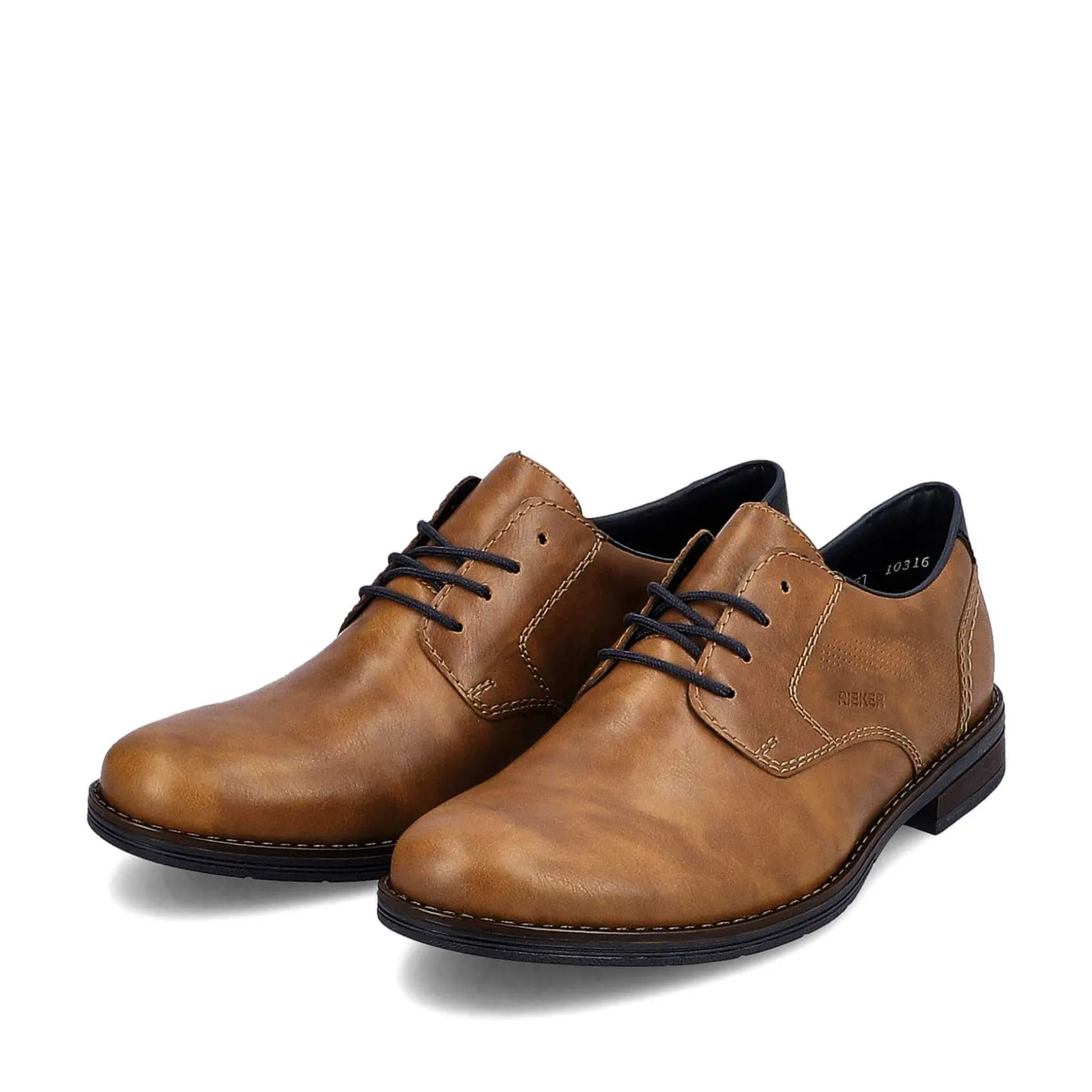 Rieker Low Shoes & Slippers-Men'S Lace-Up Shoes Nougat Brown