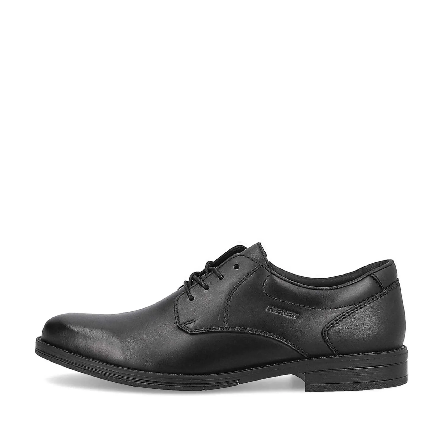 Rieker Low Shoes & Slippers-Men'S Lace-Up Shoes Midnight Black