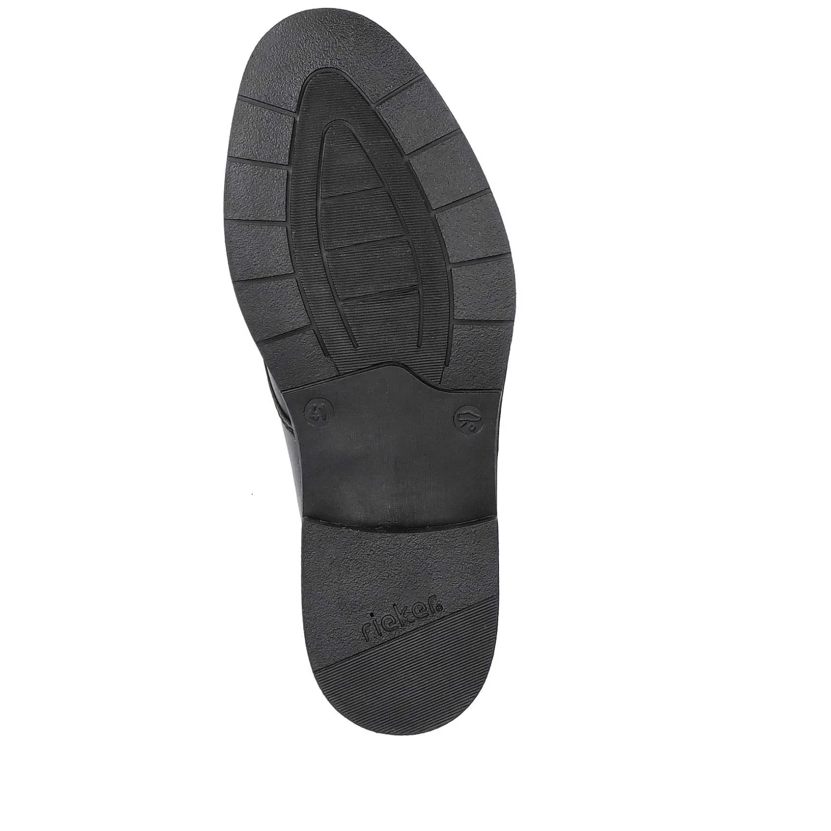 Rieker Low Shoes & Slippers-Men'S Lace-Up Shoes Midnight Black