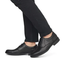 Rieker Low Shoes & Slippers-Men'S Lace-Up Shoes Midnight Black