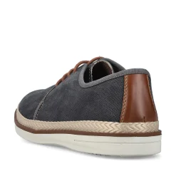 Rieker Low Shoes & Slippers-Men'S Lace-Up Shoes Dark Grey