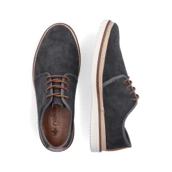 Rieker Low Shoes & Slippers-Men'S Lace-Up Shoes Dark Grey
