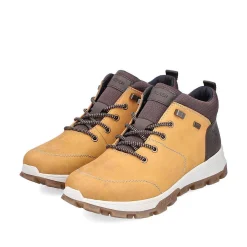 Rieker Low Shoes & Slippers-Men'S Lace-Up Shoes Golden Yellow