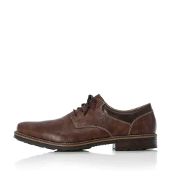 Rieker Low Shoes & Slippers-Men'S Lace-Up Shoes Nougat Brown