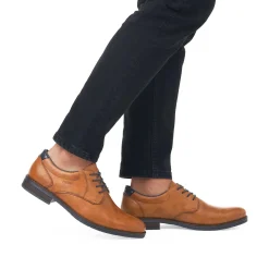 Rieker Low Shoes & Slippers-Men'S Lace-Up Shoes Wood Brown