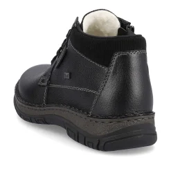 Rieker Low Shoes & Slippers-Men'S Lace-Up Shoes Graphite Black