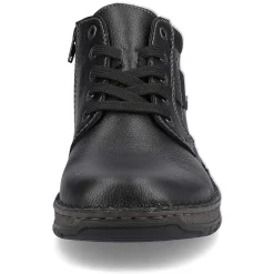 Rieker Low Shoes & Slippers-Men'S Lace-Up Shoes Graphite Black