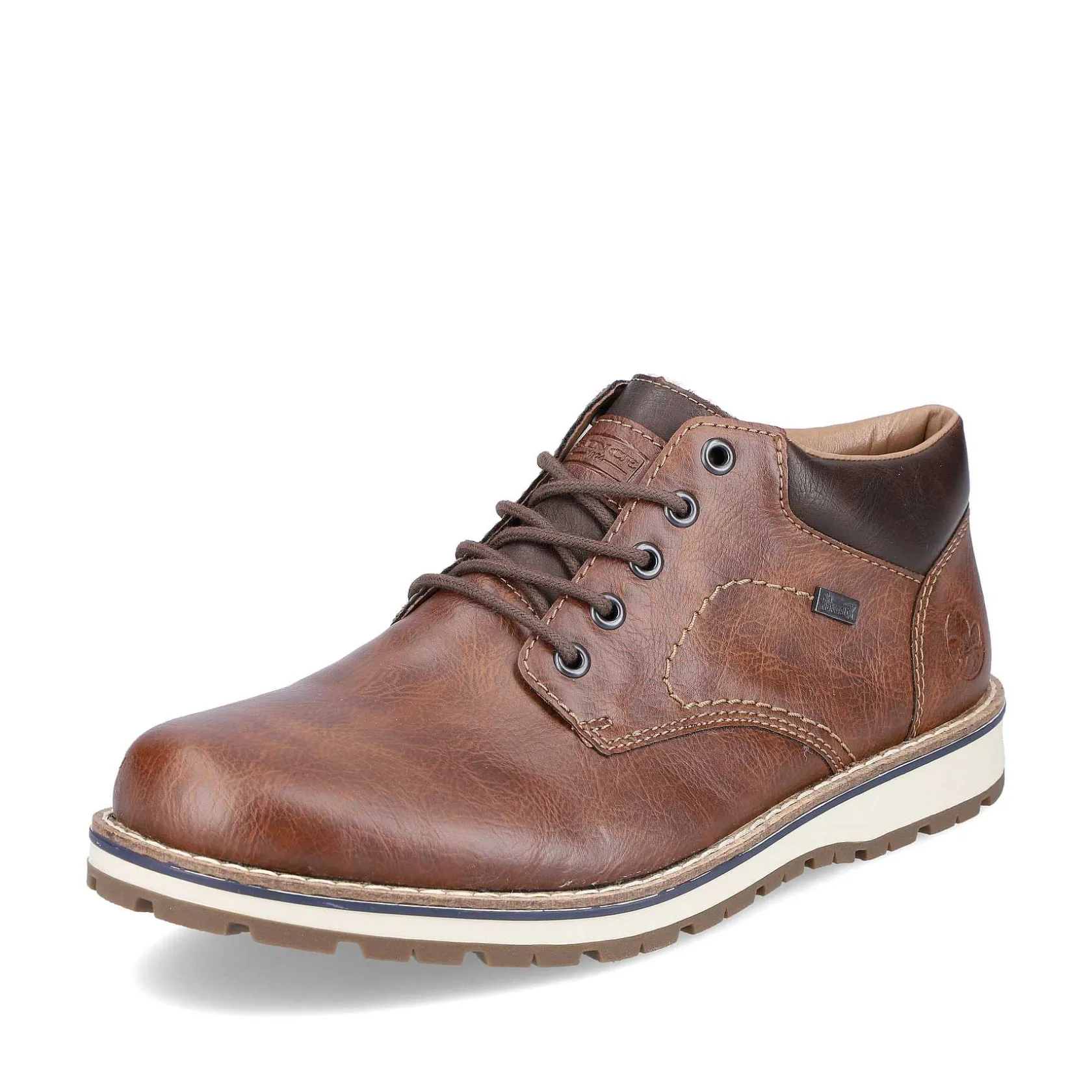 Rieker Low Shoes & Slippers-Men'S Lace-Up Shoes Caramel Brown
