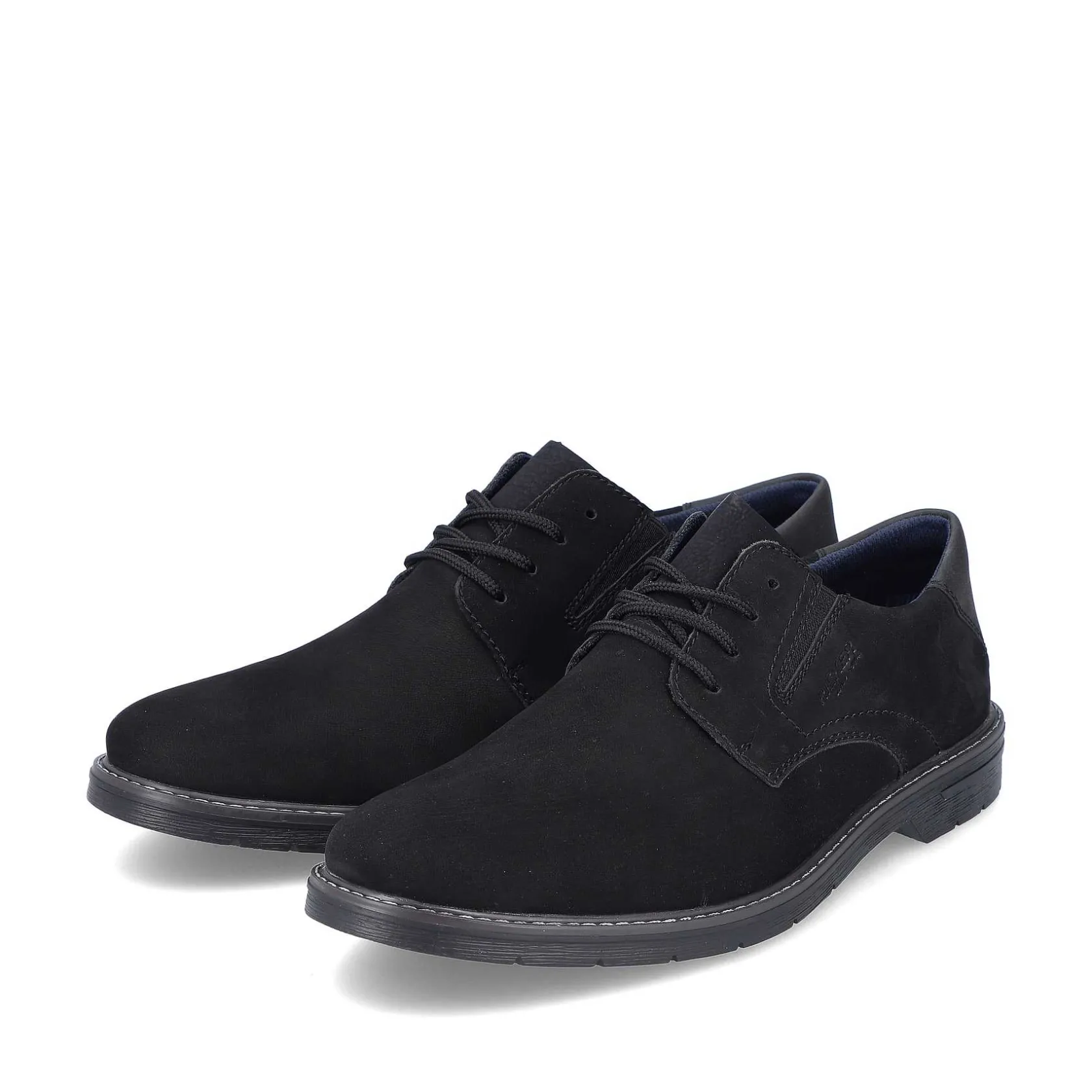Rieker Low Shoes & Slippers-Men'S Lace-Up Shoes Jet Black