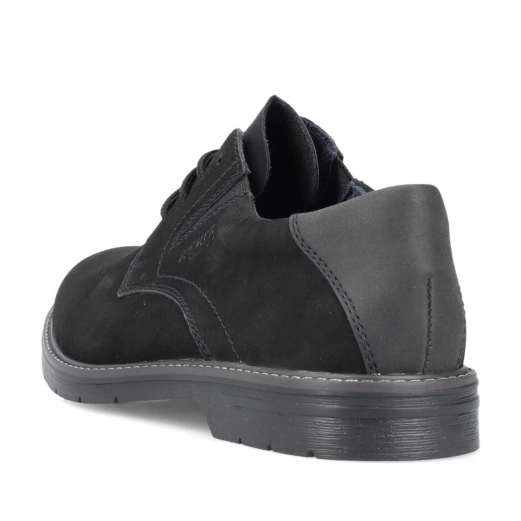 Rieker Low Shoes & Slippers-Men'S Lace-Up Shoes Jet Black