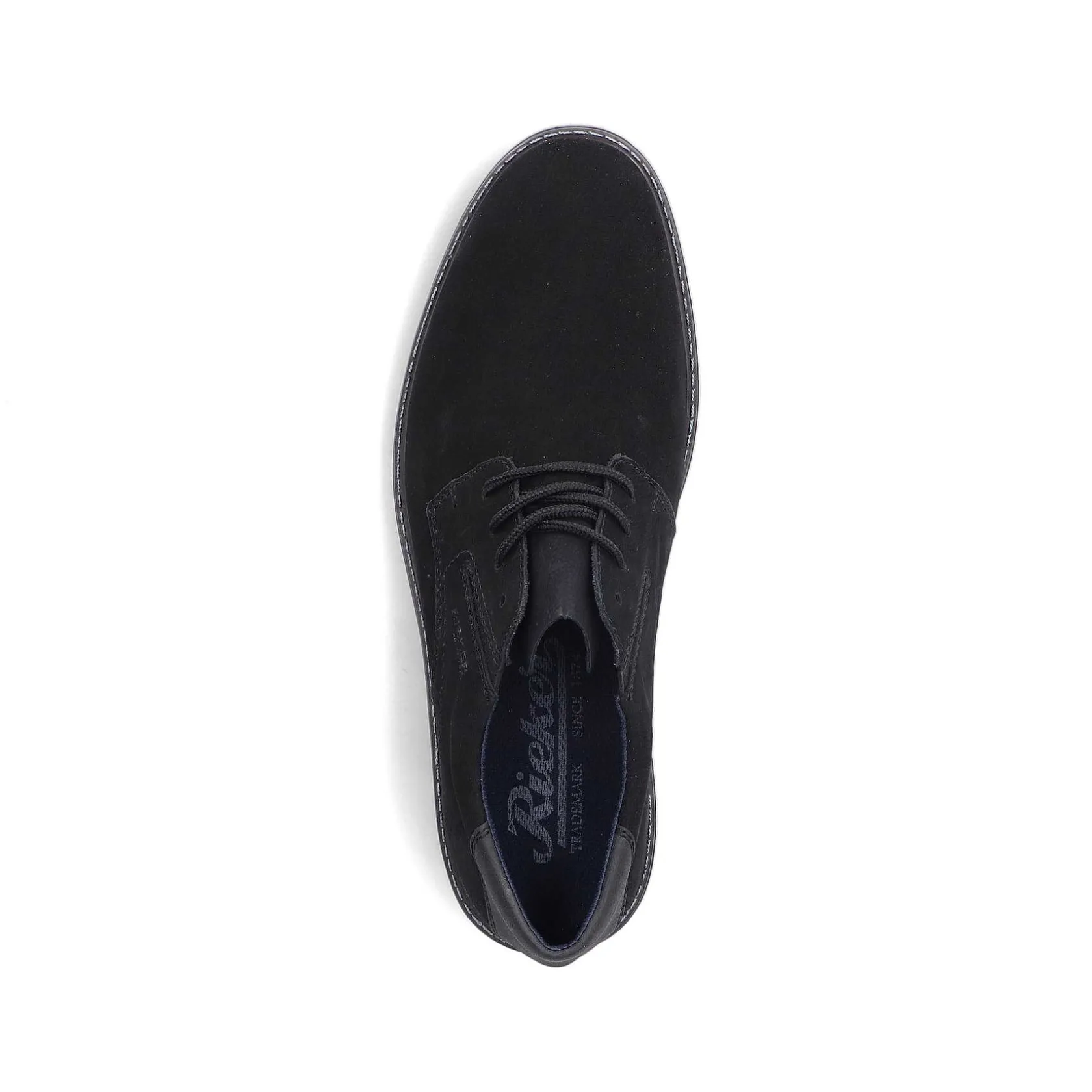 Rieker Low Shoes & Slippers-Men'S Lace-Up Shoes Jet Black