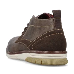 Rieker Low Shoes & Slippers-Men'S Lace-Up Shoes Grey-Brown