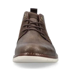 Rieker Low Shoes & Slippers-Men'S Lace-Up Shoes Grey-Brown